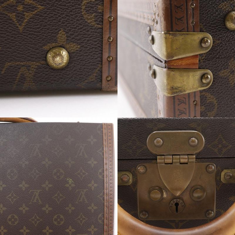 Louis Vuitton President Vintage Attache Case Monogram Canvas Brown — view 9