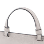 Gucci Bamboo Daily Leather 2-Way Shoulder Bag Crossbody Hand Gray — view 2