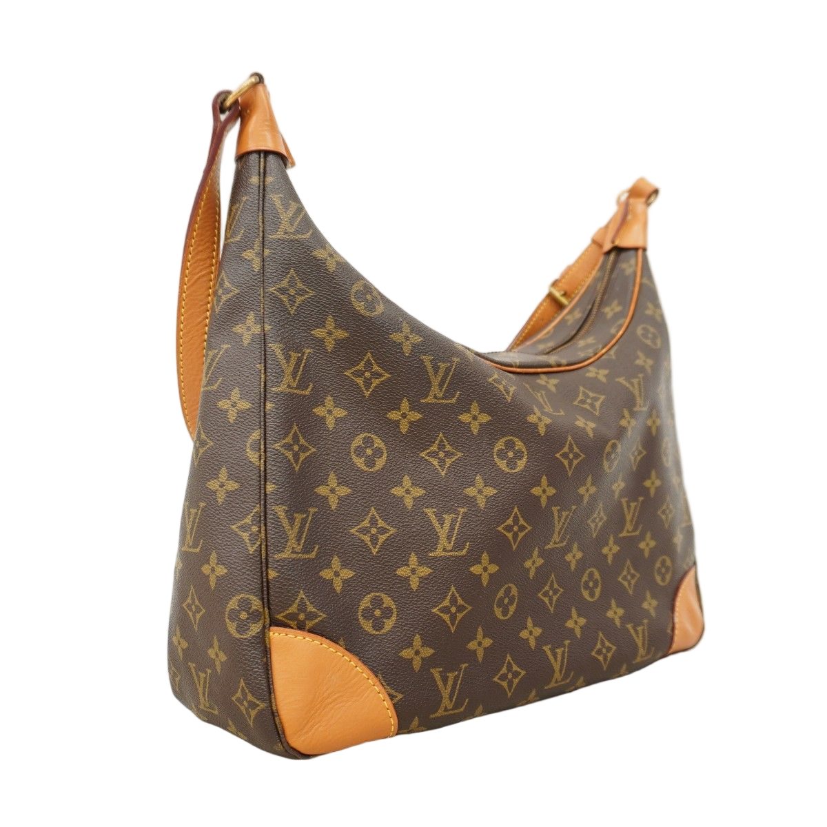 Louis Vuitton Shoulder Bag Monogram Boulogne 35 Brown — view 2