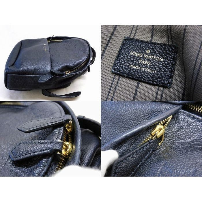 Louis Vuitton IC Chip Monogram Empreinte Sorbonne Rucksack Black — view 5