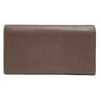 Gucci Long Wallet Women Leather Gray Swing with Coin Purse — view 2