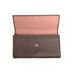 Gucci Long Wallet Women Leather Gray Swing with Coin Purse — view 5