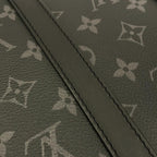 Louis Vuitton Monogram Eclipse Sac Plat Cross Bag — view 3
