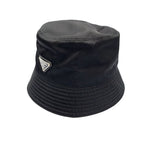 Prada Re-Nylon Black Hat Silver — view 2