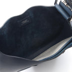 Hermes Shoulder Bag Alson Bour de Pluse Leather Boule Blue-de-prusse Navy — view 3