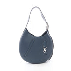 Hermes Shoulder Bag Alson Bour de Pluse Leather Boule Blue-de-prusse Navy