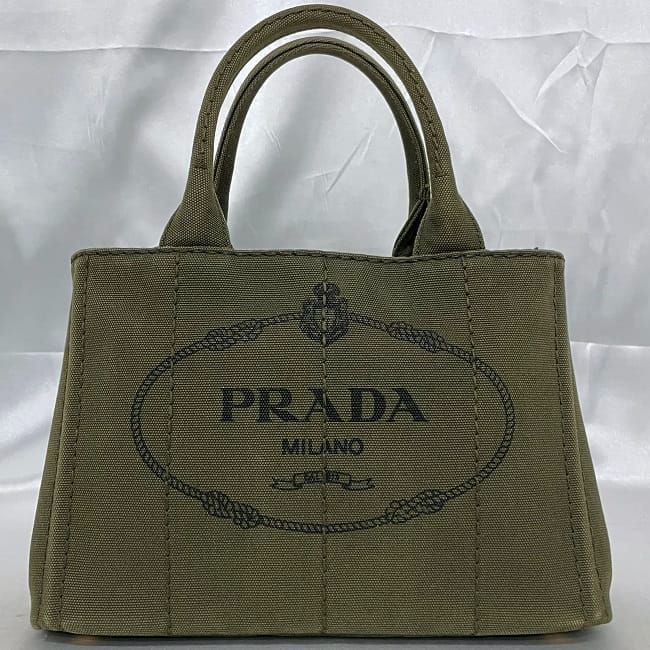 Prada 2 way Bag Canapa Tote — view 7