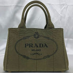 Prada 2 way Bag Canapa Tote — view 7