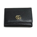 Gucci GG Marmont Compact Wallet Trifold Black