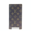 Louis Vuitton Monogram Card Holder Credit Bifold Long Bill Brown