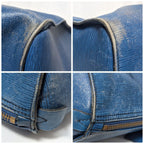 Louis Vuitton Keepall 55 Epi Toledo Blue Boston Bag Leather — view 5