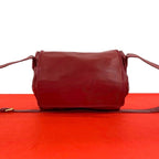 Loewe Vintage Anagram Logo Nappa Leather Drawstring Shoulder Bag Pochette