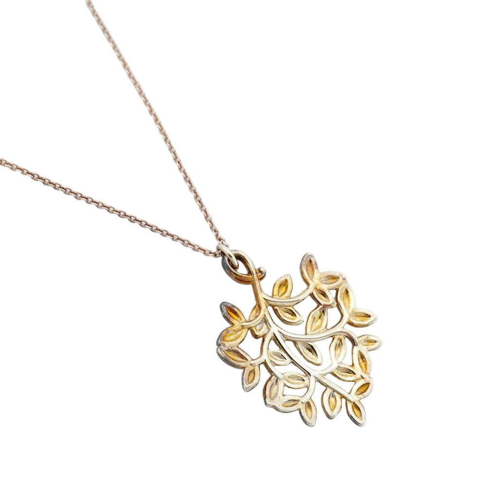 Tiffany & Co Necklace Olive Leaf Silver — view 2