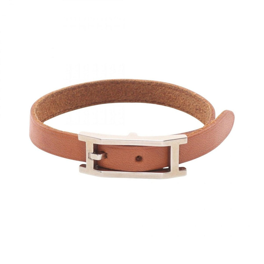 Hermes Bracelet Api 3 Tandem Leather Stainless Steel Api III