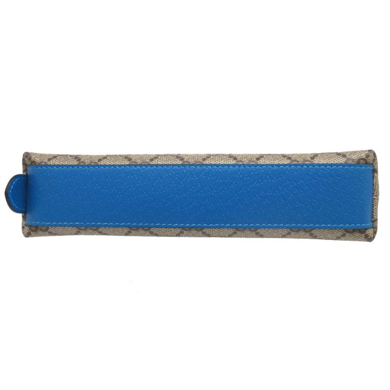 Gucci GG Supreme Beige Blue Donald Duck Disney Collaboration Pencil Case — view 4