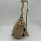 Fendi Wool Mamma Shoulder Bag Beige — view 3