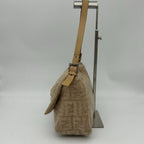 Fendi Wool Mamma Shoulder Bag Beige — view 4
