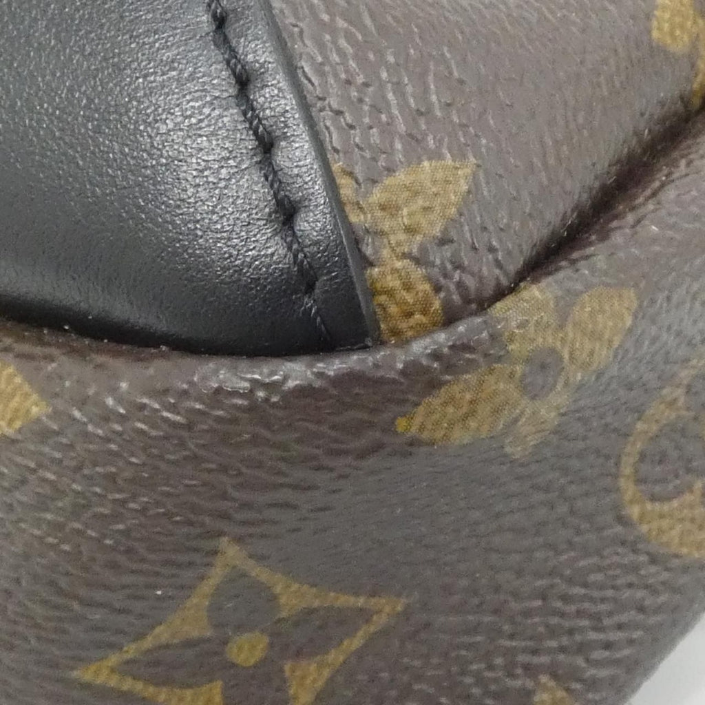 Louis Vuitton Monogram Macassar Avenue Sling Bag Brown Marron Black — view 3