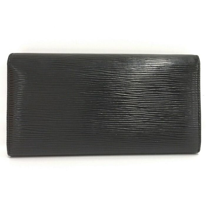 Louis Vuitton Porte Monet Cles Di Epi Black — view 3