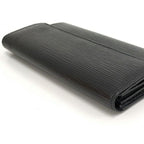Louis Vuitton Porte Monet Cles Di Epi Black — view 4