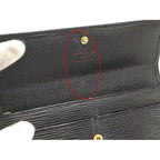 Louis Vuitton Porte Monet Cles Di Epi Black — view 7