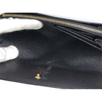 Louis Vuitton Porte Monet Cles Di Epi Black — view 9