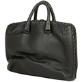 Bottega Veneta Intrecciato Handbag Khaki Leather Green