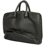Bottega Veneta Intrecciato Handbag Khaki Leather Green