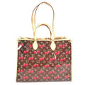 Louis Vuitton Shoulder Bag On The Go GM Leather Brown