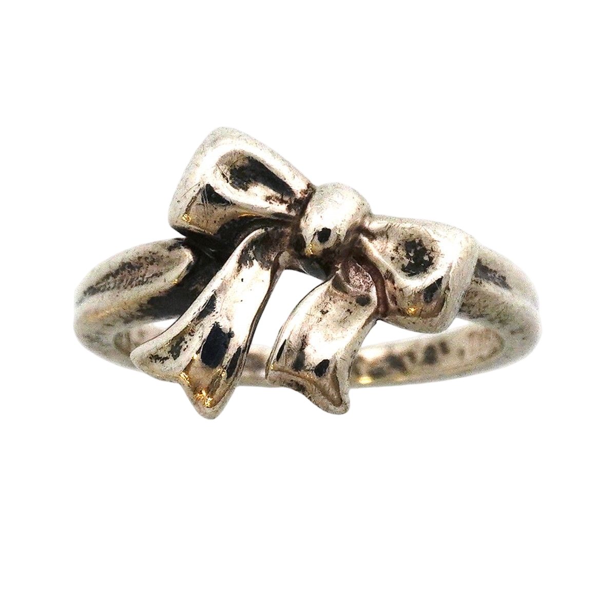 Tiffany & Co Ring Ribbon 925 Sterling Silver — view 2