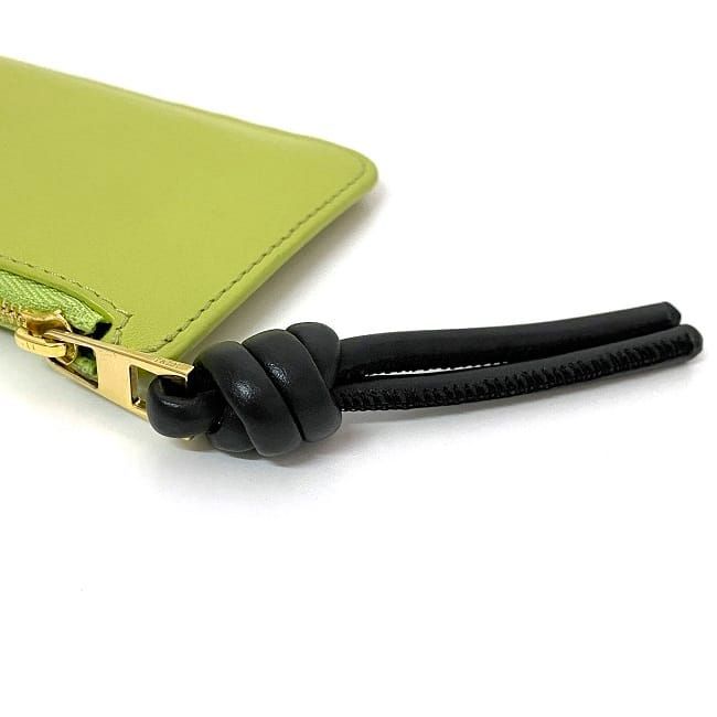 Loewe Coin Card Case Light Green Anise — view 9