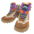 Gucci Adidas 37.5 Canvas Rubber Multicolor Trekking Shoes Short Boots