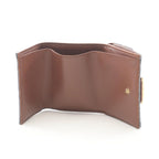 Fendi Trifold Wallet Baguette Zucca Light Blue Canvas — view 3