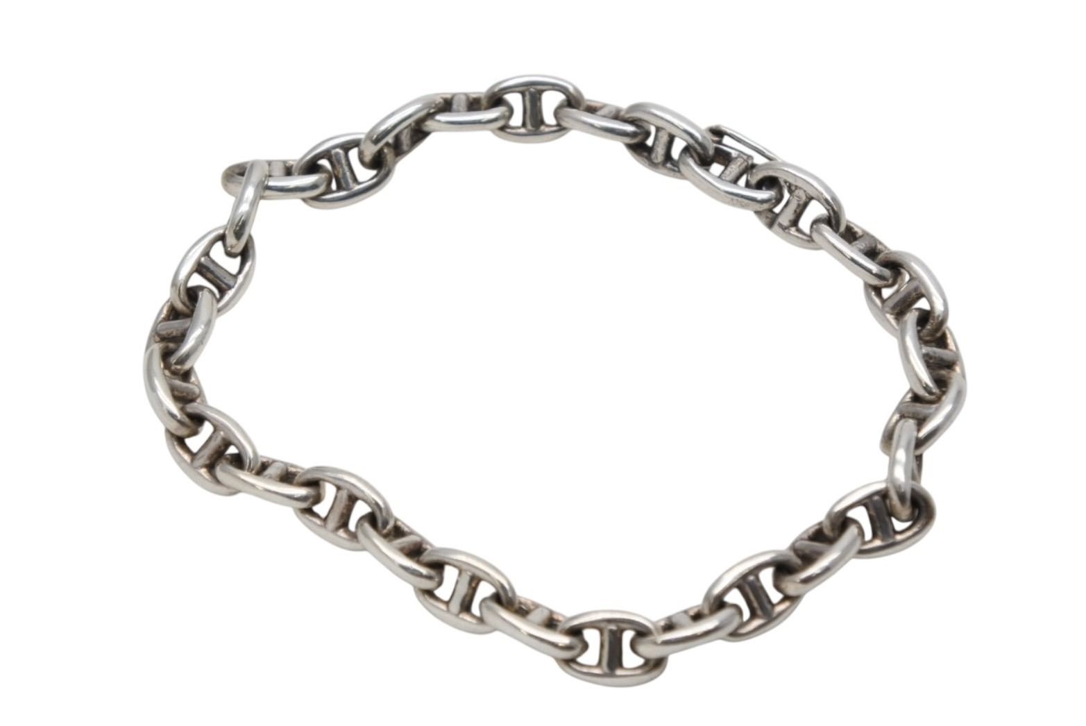 Hermes Vintage Chaine D'ancre TPM Bracelet 29 Links 925 Sterling Silver — view 4