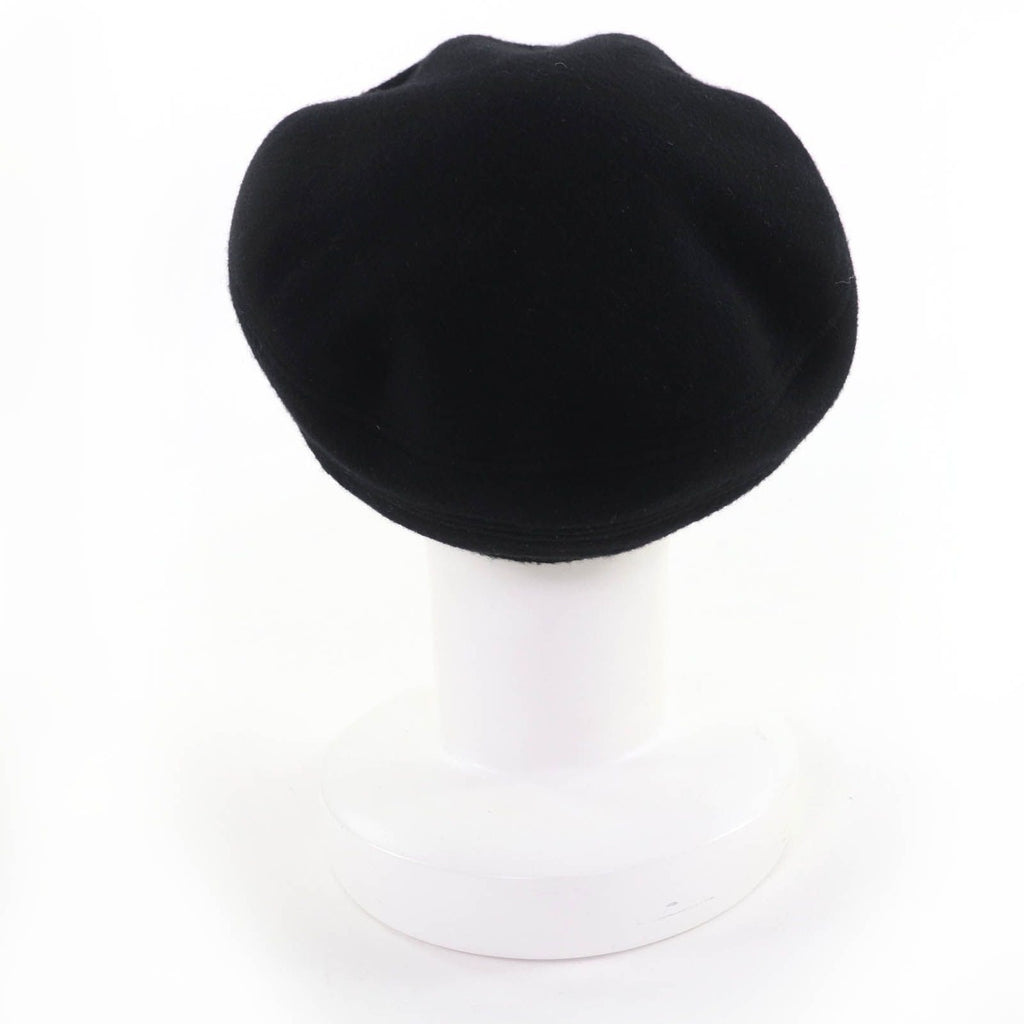 Hermes Santo Honore Cashmere Silver Series Beret Hat — view 4