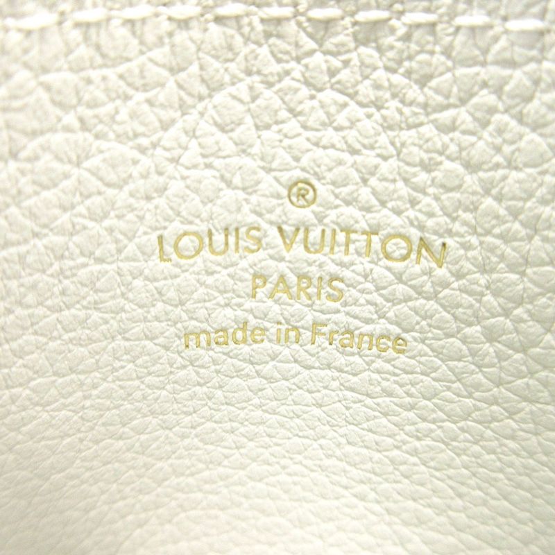 Louis Vuitton Card Holder Lock Me Case Calf Leather White 0371 — view 7