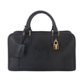 Loewe Amazona 28 Hand Bag Leather Black Gold