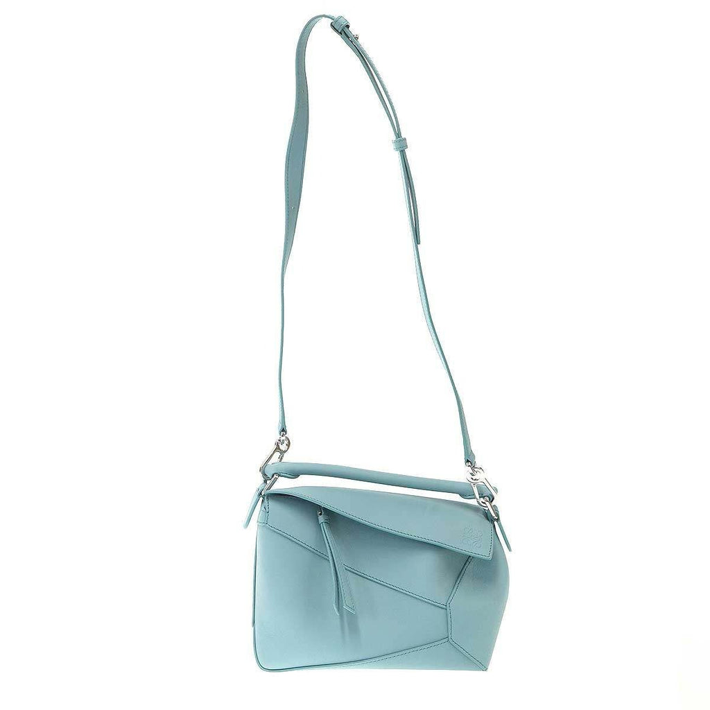 Loewe Puzzle Bag Small Classic Calf Blue