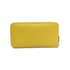 Hermes Azap Long Silk-in Joan Ambre Epson Wallet — view 2