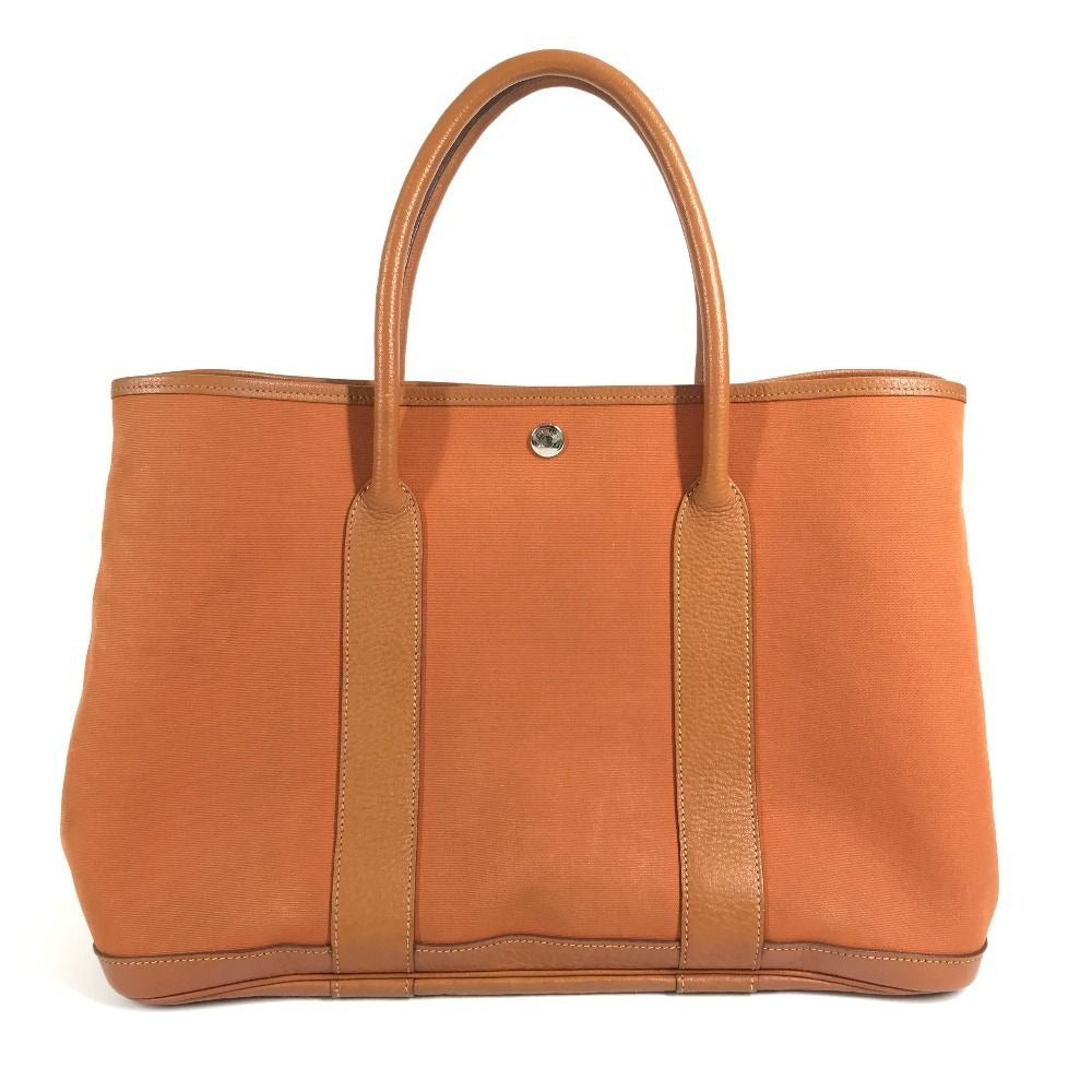 Hermes Tote Garden Party 36 PM Negonda Orange