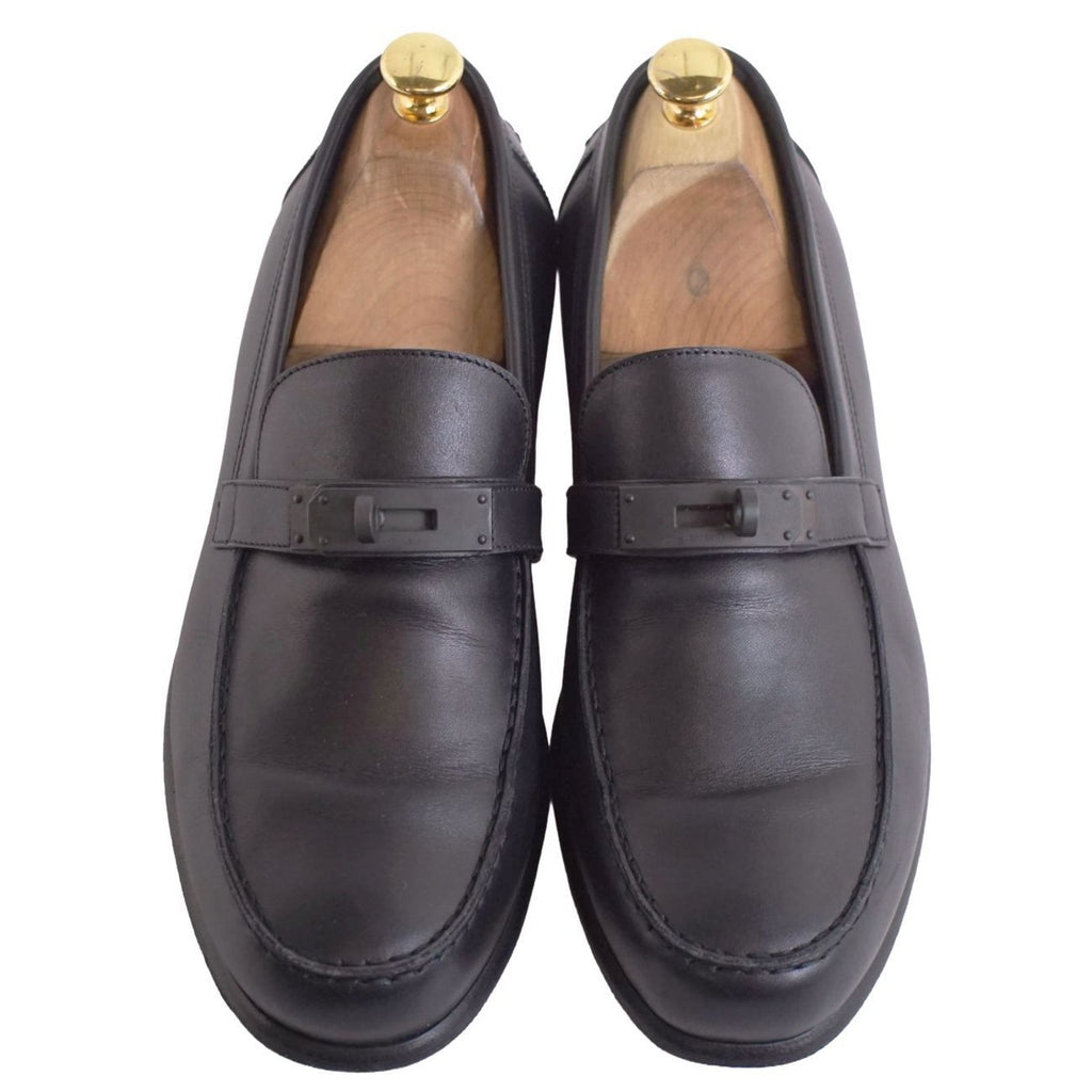 Hermes Loafer Destinee Moccasins Kelly Gold — view 4