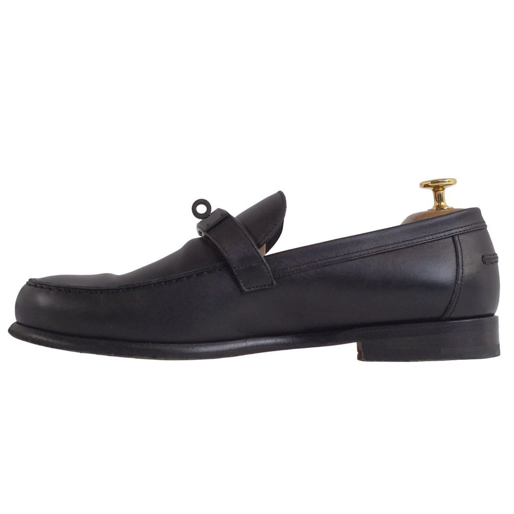 Hermes Loafer Destinee Moccasins Kelly Gold — view 7