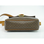 Celine Macadam Shoulder Bag Pochette Brown — view 3