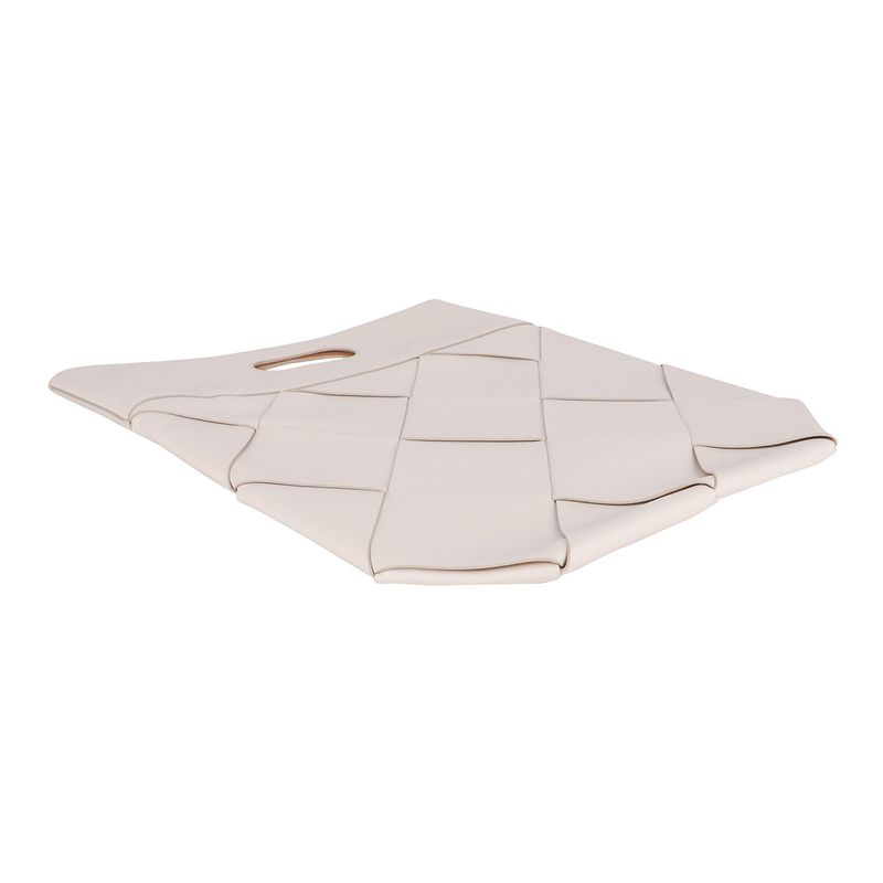 Bottega Veneta Tote Bag Leather Woven Slip Small Ivory — view 3