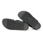 Hermes Giorno Sandals Size 44 Thong Shoes Khaki Black — view 9