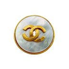 Chanel One Only CC Logo Earrings Gold
