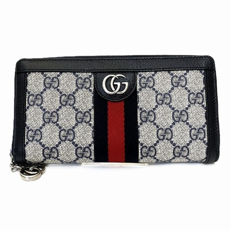 Gucci GG Ophidia Long Wallet Supreme Canvas