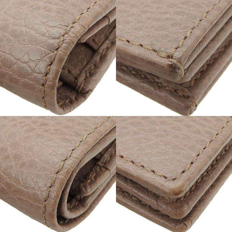 Gucci Bifold Walletcompact GG Marmontbeigegoldhardwareaccessoryfor — view 4