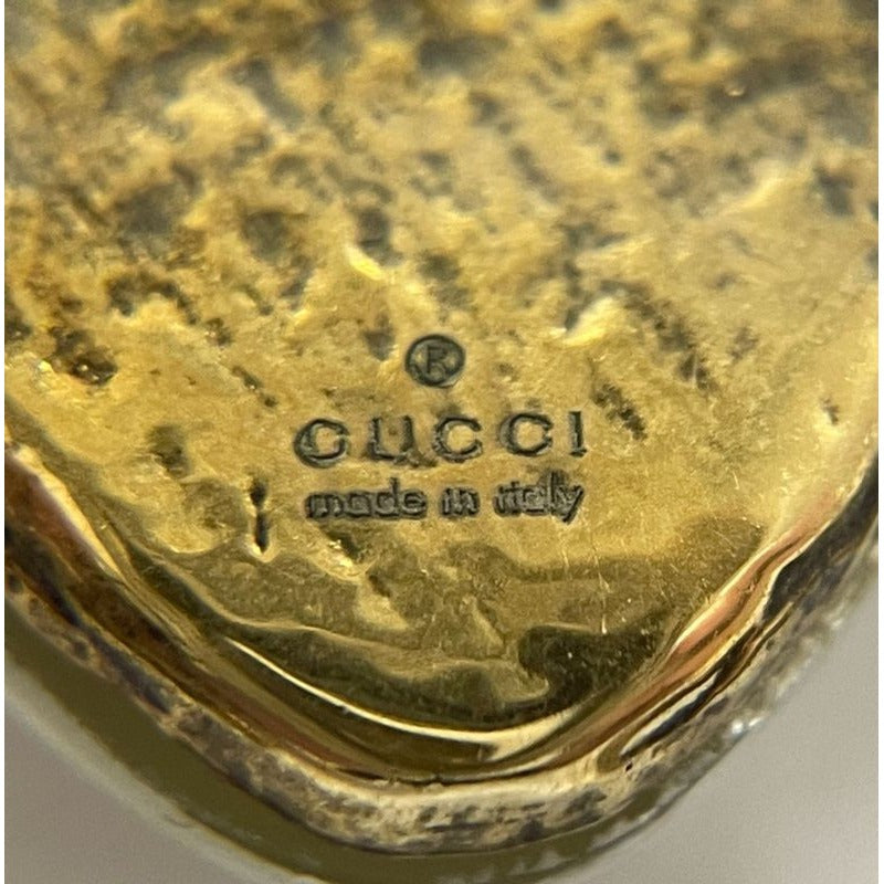 Gucci Bee Ring S GP Rhinestone Faux Pearl — view 2