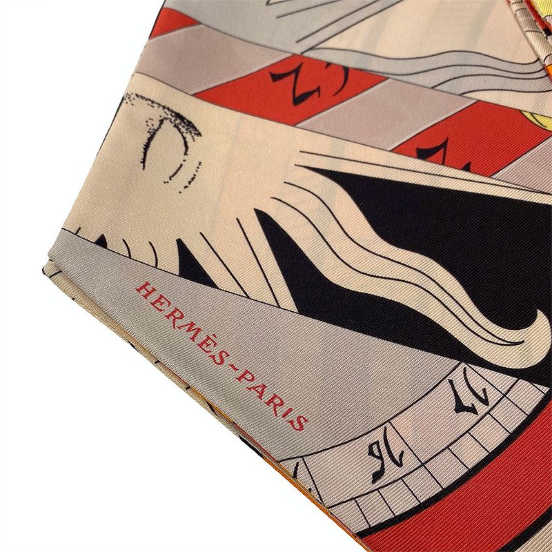 Hermes Twilly Twillye Multicolor Scarf — view 3